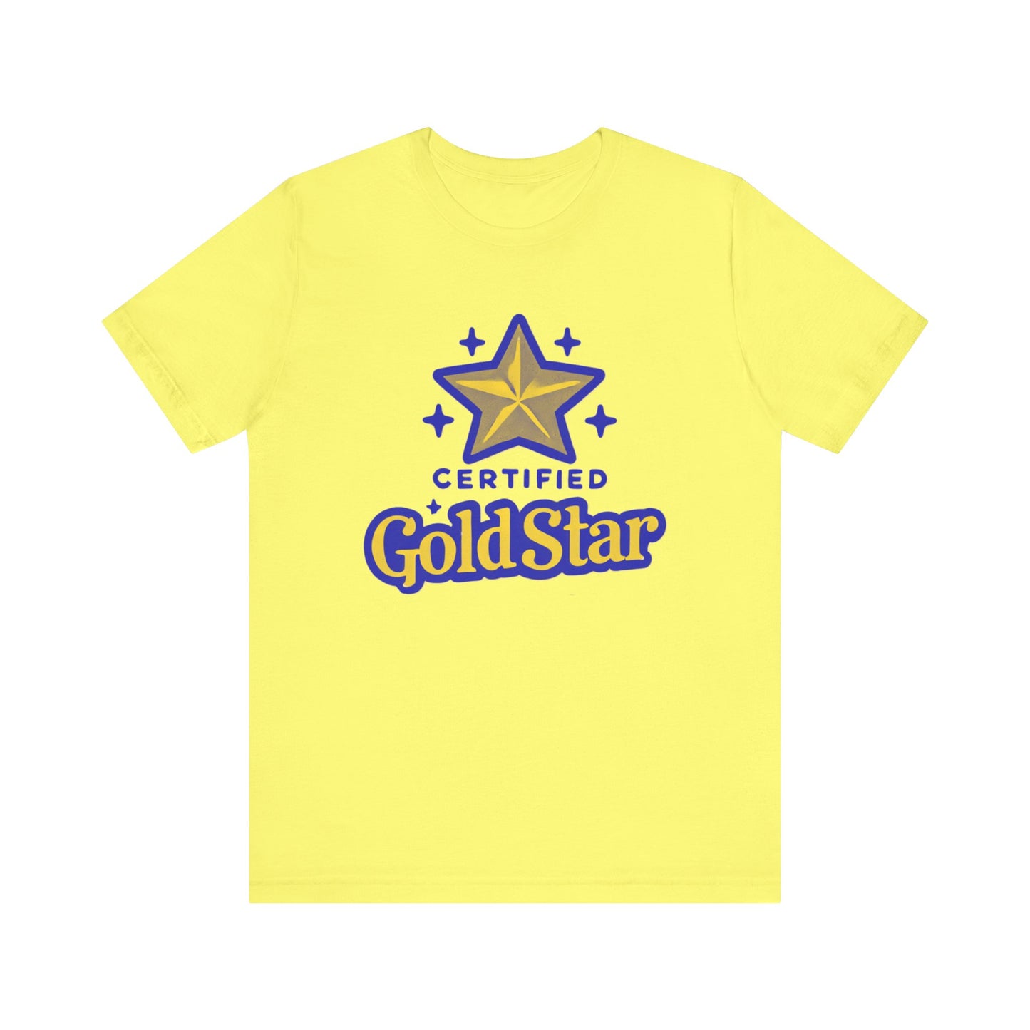 Certified Gold Star Lesbian Tee |   Wear It Loud, Find Your Crowd | Out Loud Out Proud