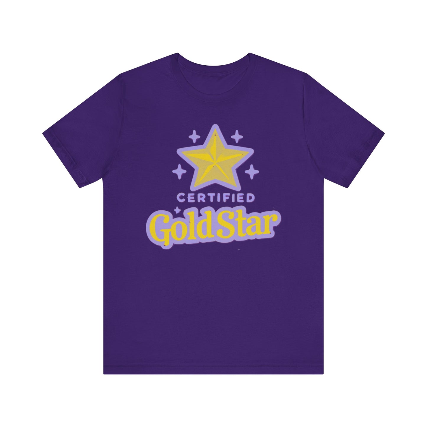 Certified Gold Star Lesbian Tee |   Wear It Loud, Find Your Crowd | Out Loud Out Proud