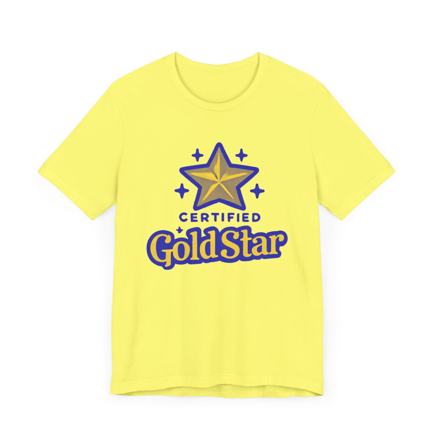 Certified Gold Star Lesbian Tee |   Wear It Loud, Find Your Crowd | Out Loud Out Proud