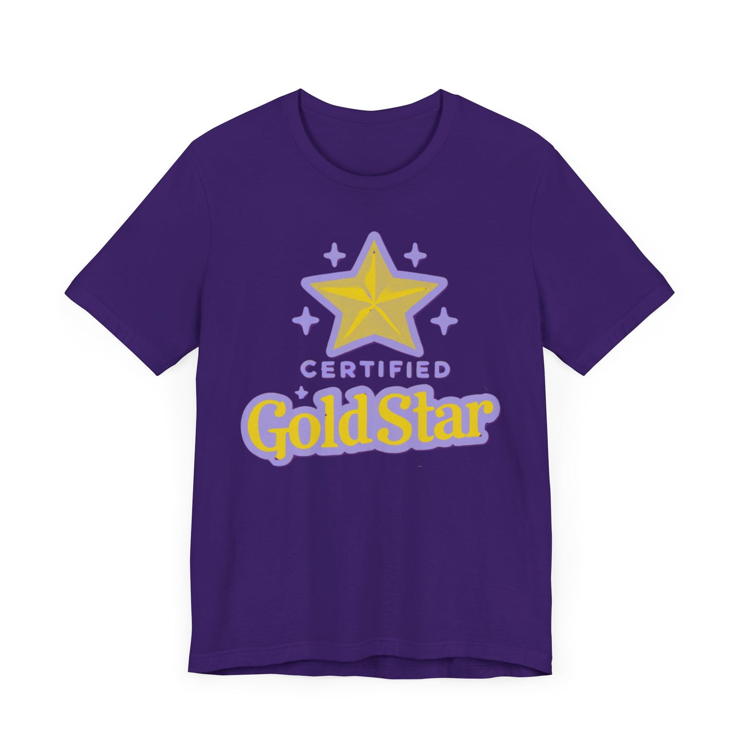 Certified Gold Star Lesbian Tee |   Wear It Loud, Find Your Crowd | Out Loud Out Proud