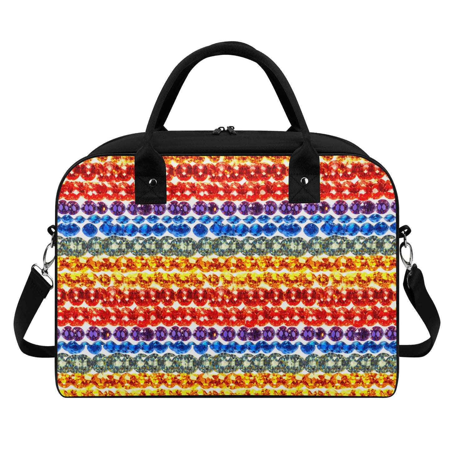 Stylish LGBTQ+ Rainbow Holdall | Travel with Pride | Nylon Holdall Bag