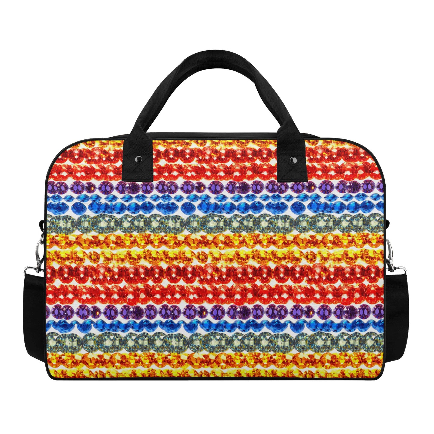 Stylish LGBTQ+ Rainbow Holdall | Travel with Pride | Nylon Holdall Bag