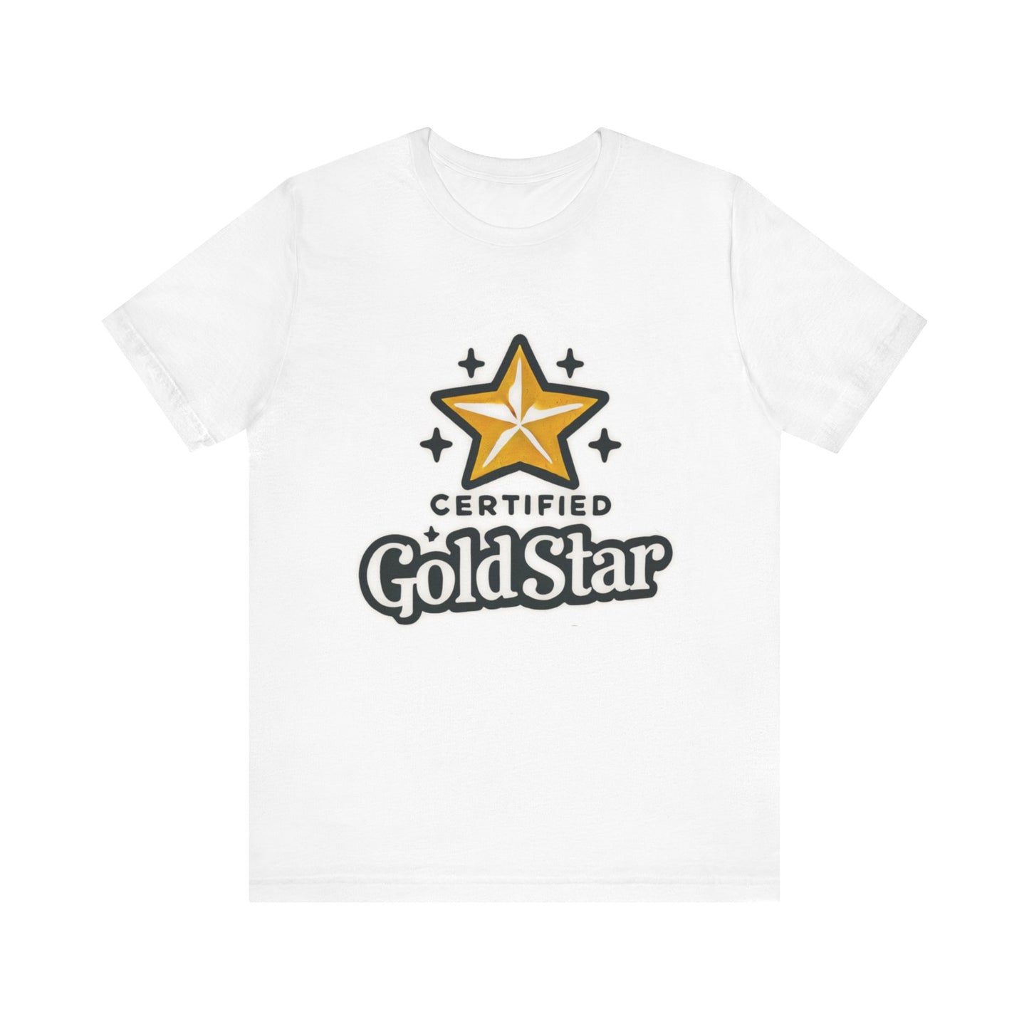 Certified Gold Star Lesbian Tee |   Wear It Loud, Find Your Crowd | Out Loud Out Proud