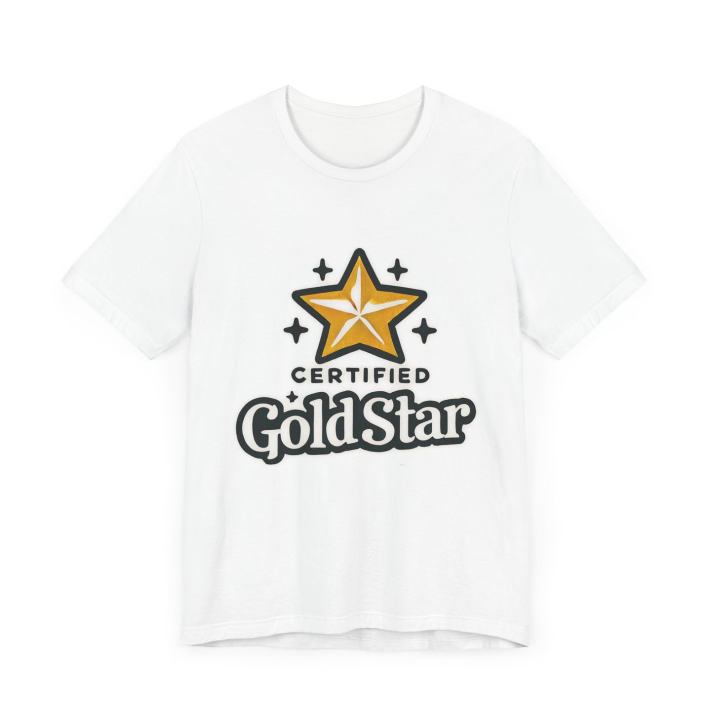 Certified Gold Star Lesbian Tee |   Wear It Loud, Find Your Crowd | Out Loud Out Proud