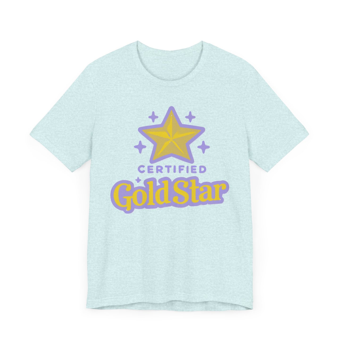 Certified Gold Star Lesbian Tee |   Wear It Loud, Find Your Crowd | Out Loud Out Proud